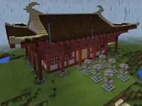 我的世界雨中寺庙建筑存档下载