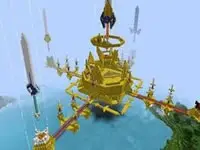 我的世界黄金剑圣殿建筑存档下载