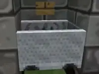 红石建造！我的世界矿车弹跳电梯制作