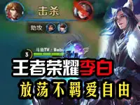 BOBO解说：王者荣耀李白 放荡不羁爱自由