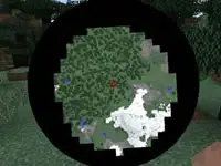 全屏放大地图 1.7.10MapWriter小地图MOD