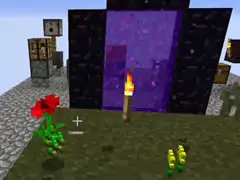 红小队我的世界三位一体空岛生存10