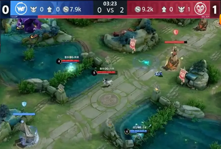 2021KPL春季赛第六周 重庆QGhappy vs 西安WE 第2局