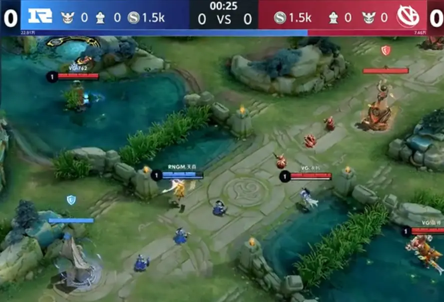 2021KPL春季赛第六周 RNG.M vs VG 第1局