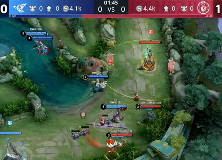 2021KPL春季赛第六周 杭州LGD大鹅 vs RW侠 第2局