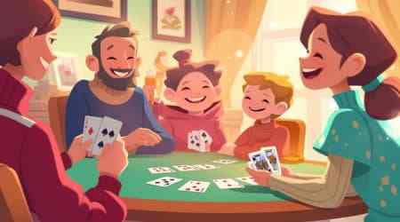家庭聚会棋牌游戏指南 适合3-8人玩的麻将、扑克