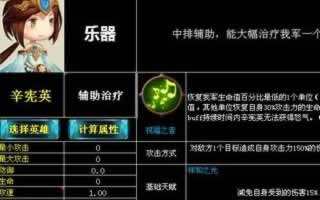全民神将武将中排乐师辛宪英解析