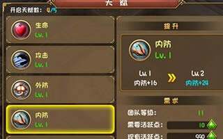 大唐双龙传手游天赋系统详细解析 新手必看
