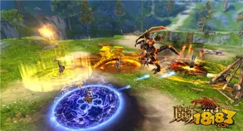 《魔龙世界》今日双平台不删档测试 站桩改走砍引领魔幻全面革新