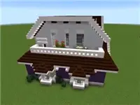我的世界建筑教程 教你做一个郊区大别墅