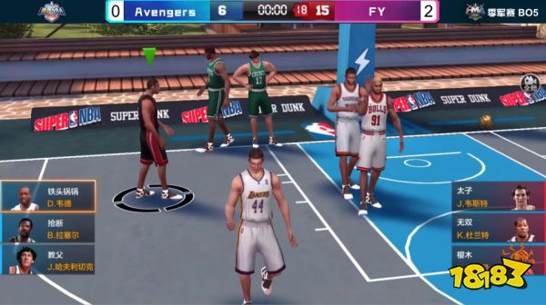 越亮王者技高一筹力克MF摘得HMA大赛最强NBA总冠军