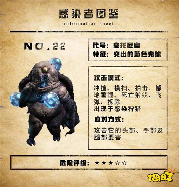 明日之后感染者怎么打 不明生物档案汇总