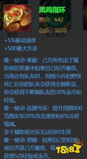 王者荣耀辅助怎么玩 辅助万能出装公式