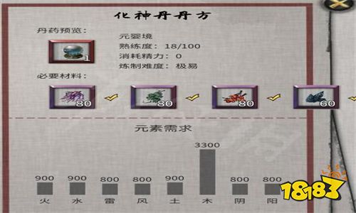 鬼谷八荒勾陈化神丹怎么得 鬼谷八荒勾陈化神丹炼制