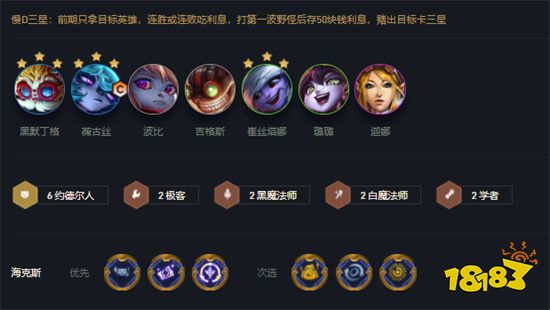 云顶之弈约德尔阵容谁主C 约德尔阵容主C介绍