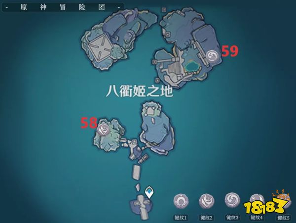 原神八衢姬之地键纹位置一览 八衢姬之地键纹高清分布图