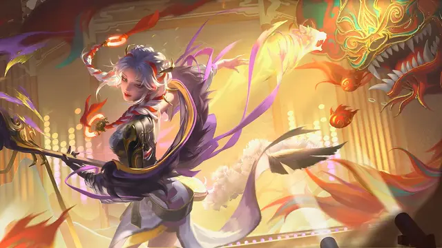王者荣耀虎年限定皮肤CG：没有什么神明再世，只有屹立危难前的平凡身影