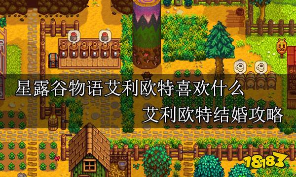星露谷物语艾利欧特喜欢什么 艾利欧特结婚攻略