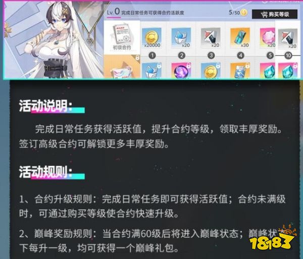 猫之城合约等级怎么提升 合约升级攻略