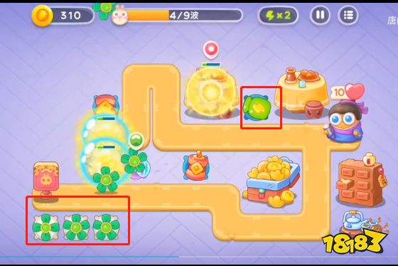 保卫萝卜4白萝卜传奇满星通关 白萝卜传奇第六关攻略