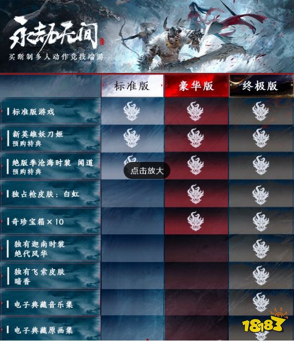 永劫无间买哪个版本划算 游戏各版本对比及购买推荐
