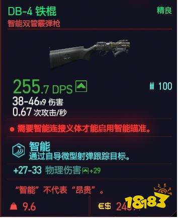 赛博朋克2077智能冲锋枪有哪些 全智能冲锋枪详情一览