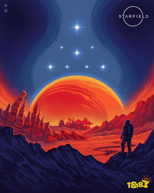 B社《星空》新概念图公布:宏大的太空科幻美学