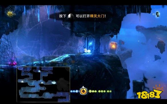 奥日与迷失森林进入荒芜废墟任务4 复原荒芜废墟任务4