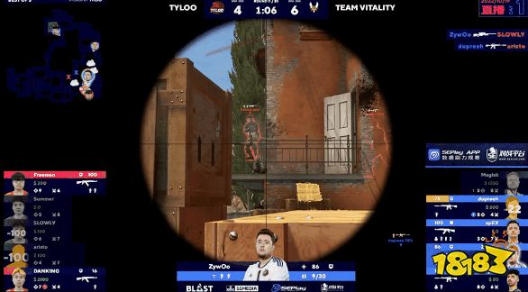 BLAST秋季赛showdown首轮 Vitality 2比0 TYLOO