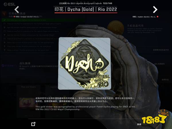 CSGO里约Major传奇组选手贴纸鉴赏 里约Major传奇组印花一览