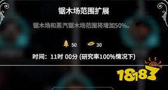 冰汽时代全资源科技一览 全资源科技作用介绍
