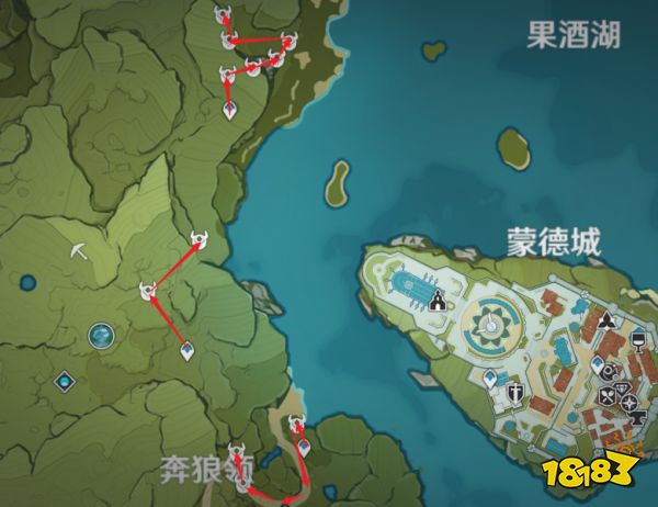 原神优菈突破材料怎么采集 优菈突破材料采集路线分布大全