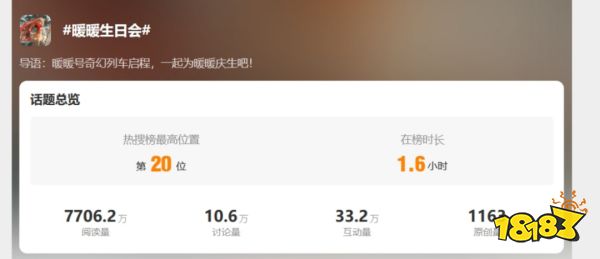 从“暖暖生日会”直播,看成长型IP“陪伴”的力量