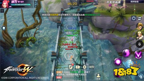 拳皇世界游戏试玩:首款3D版拳皇游戏,来就送大蛇、八神庵!