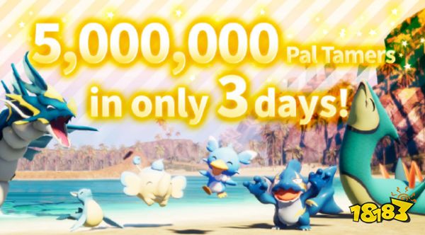 3天500万销量,Steam历史在线前5,这就是《幻兽帕鲁》