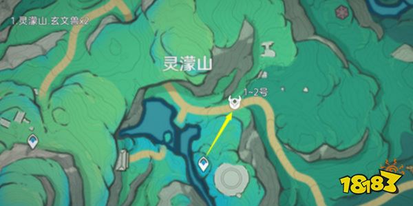 原神玄文兽详细路线图大全 玄文兽位置大全