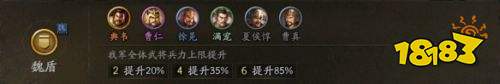 三国志战略版三国演弈群盾怎么玩 三国志战略版三国演弈群盾体系阵容推荐