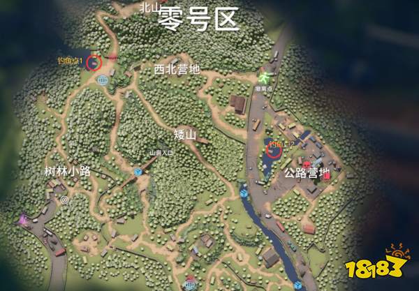 逃离鸭科夫钓鱼地点一览 逃离鸭科夫钓鱼位置有哪些