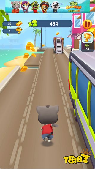 汤姆猫跑酷官方正版